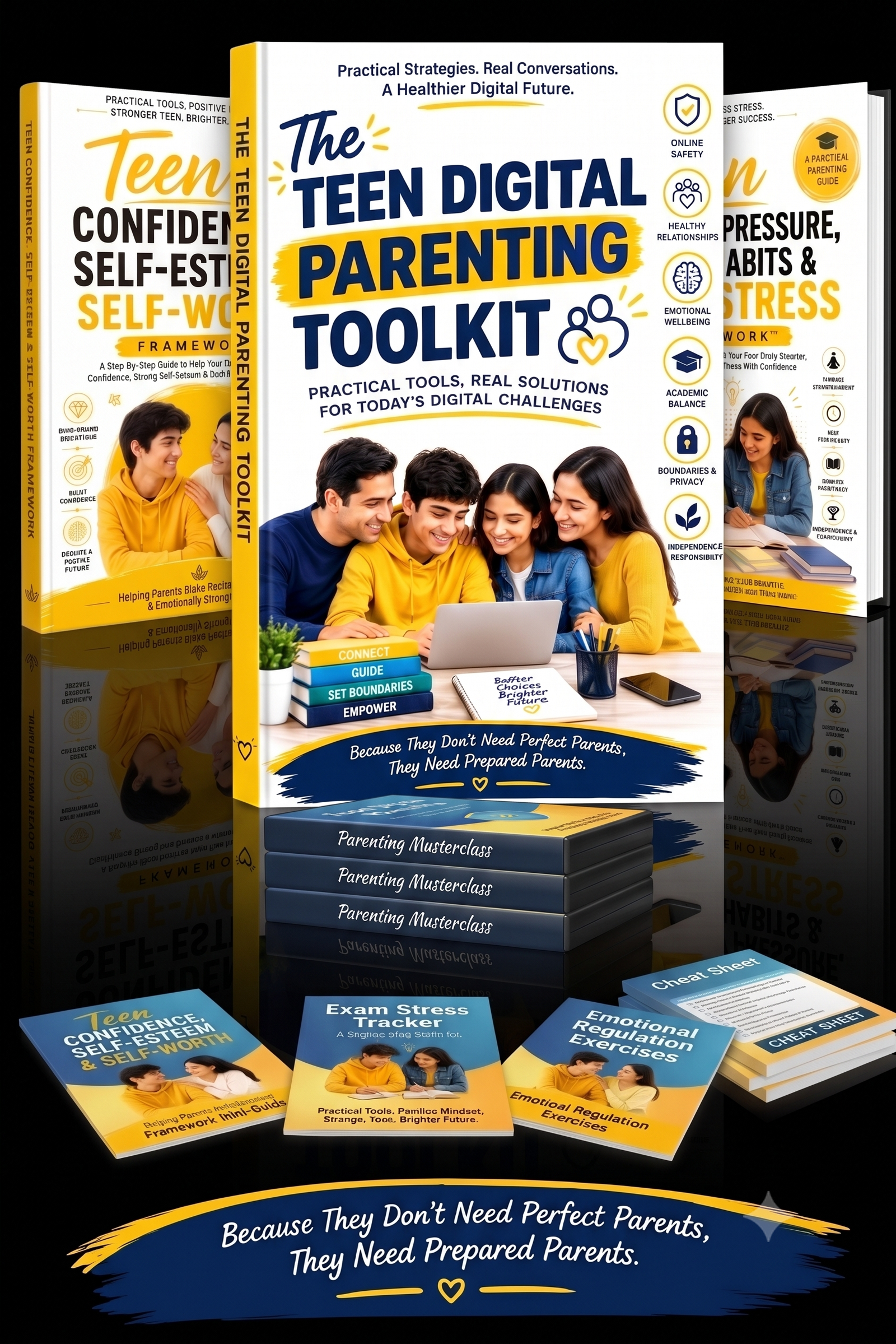 The Teen Digital Parenting Toolkit and bonus books